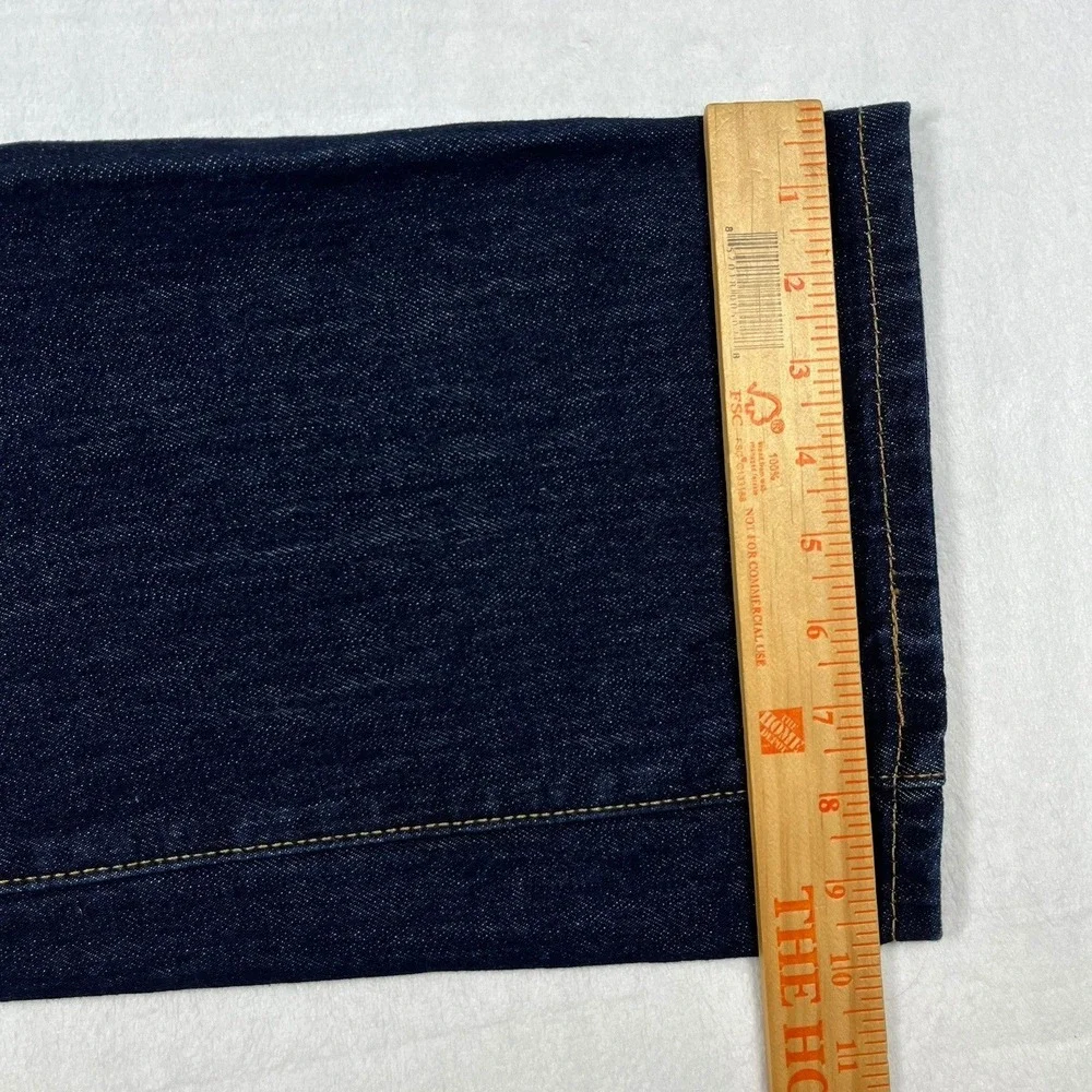 Levi's 517 Bootcut Jeans Mens 36x29 Dark Wash Indigo Western Denim Classic